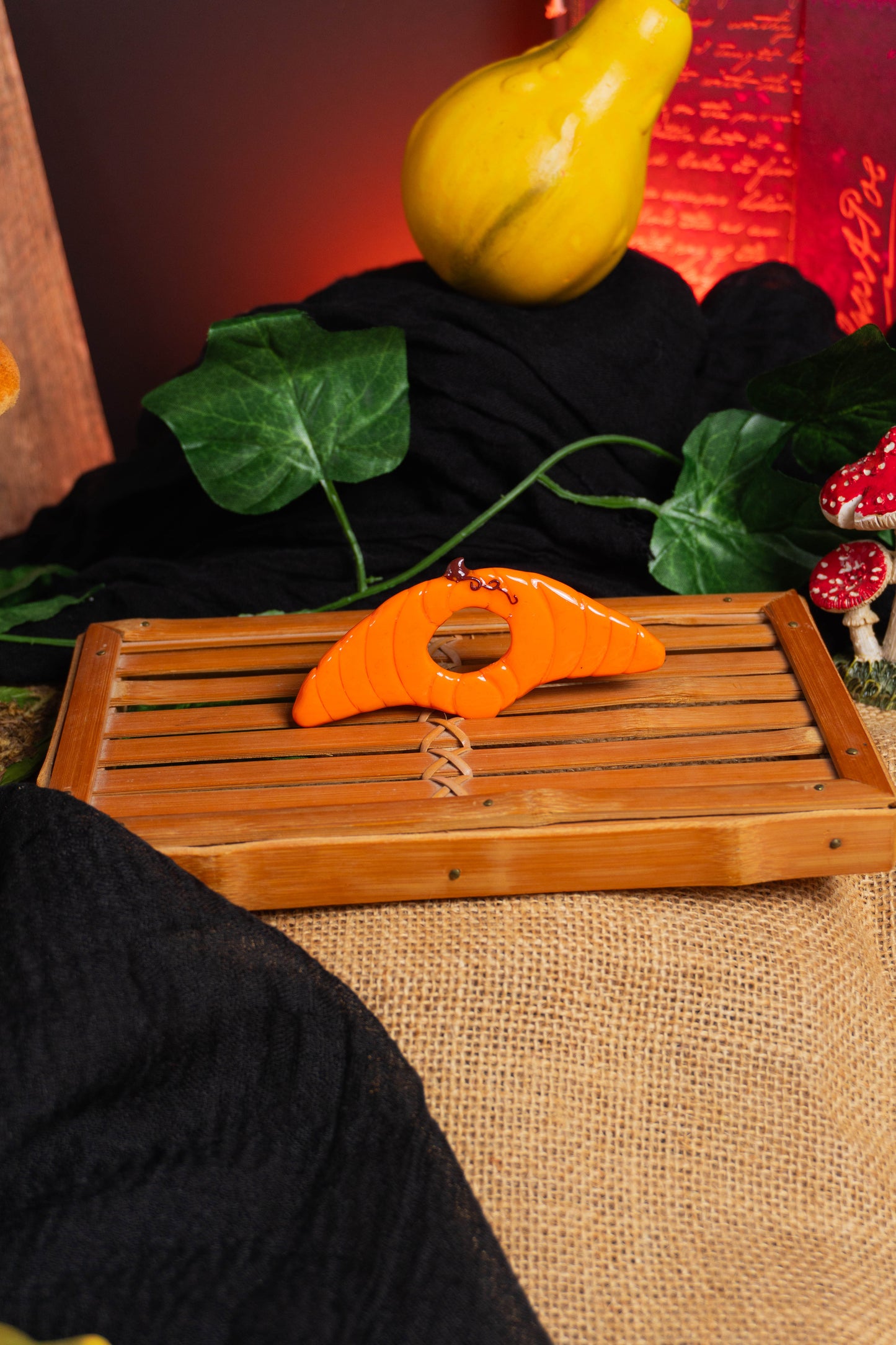 Bague de lecture - Citrouille