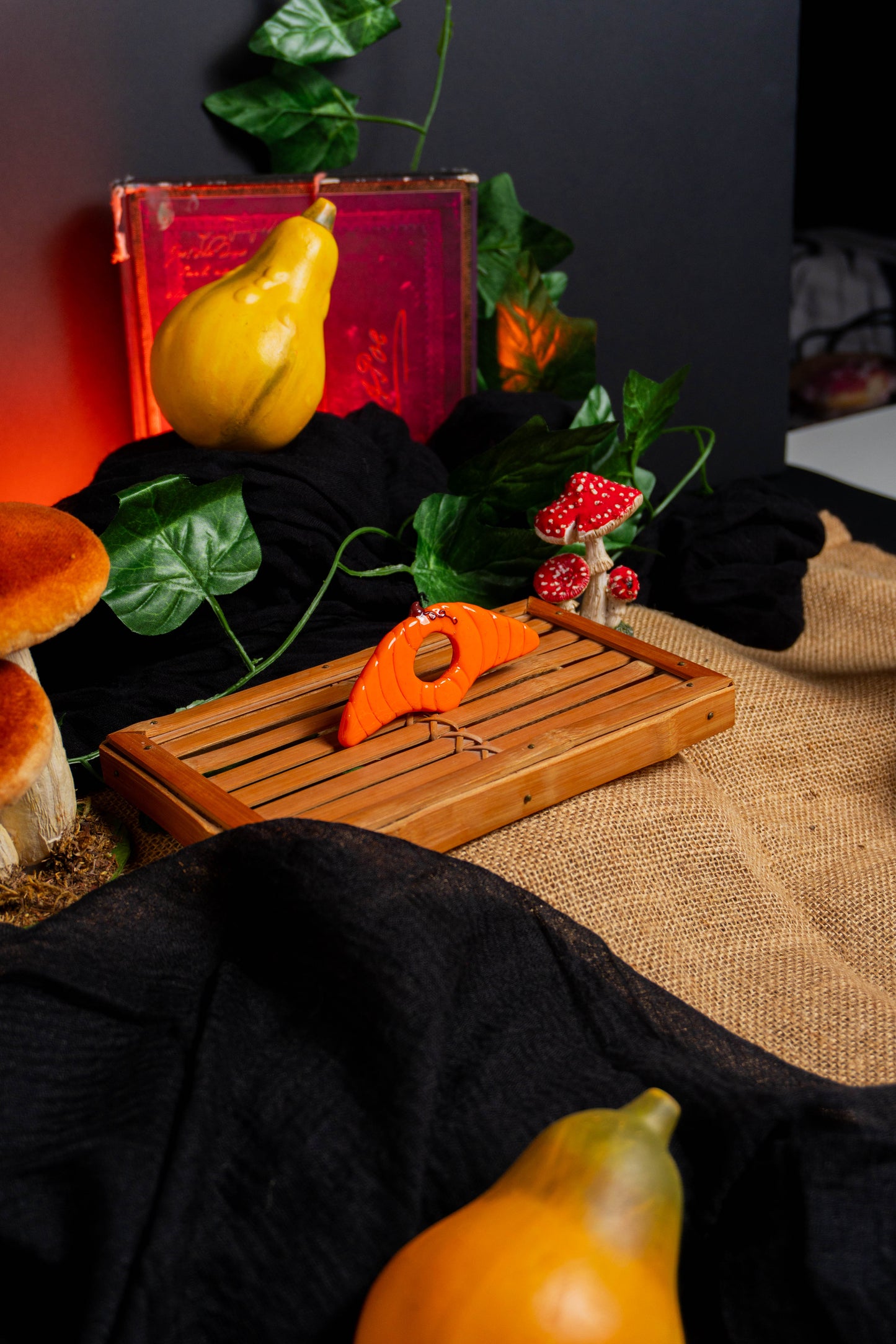 Bague de lecture - Citrouille